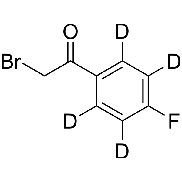 2-Bromo-1-(4-fluorophenyl)ethanone-d4 (P-FLUOROPHENACYL BROMIDE-d4) 1219803-30-1